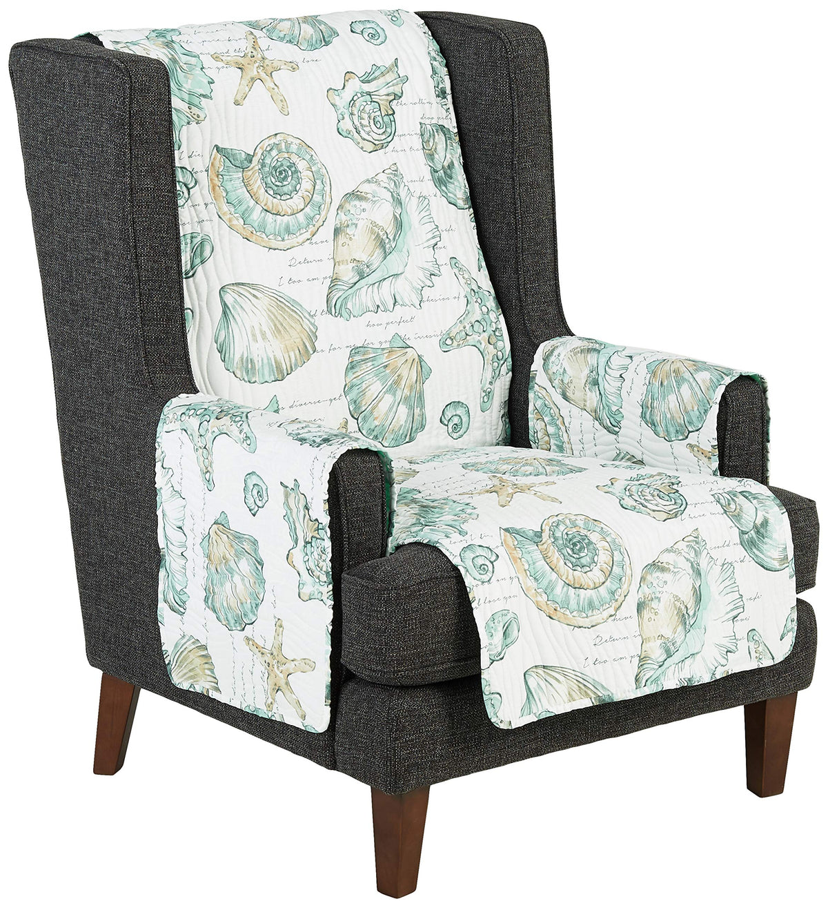 Barefoot Bungalow Cruz Loveseat Protector, White