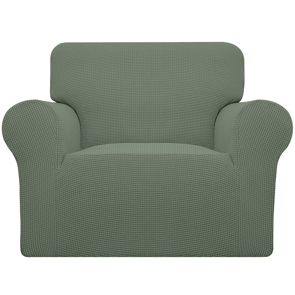 Easy-Going Stretch Loveseat Couch Covers Washable Cream