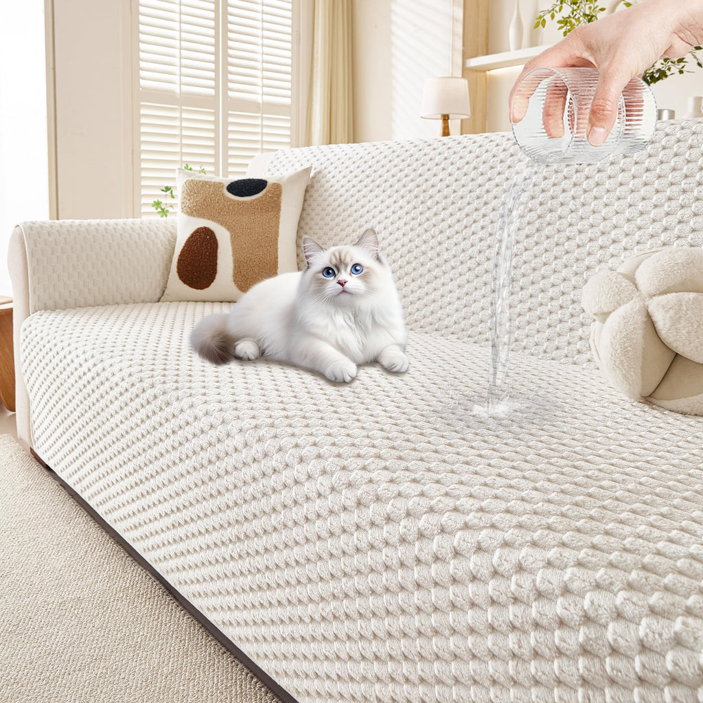 Waterproof Couch Cover for Dogs, Sofa Covers for Loveseat Washable