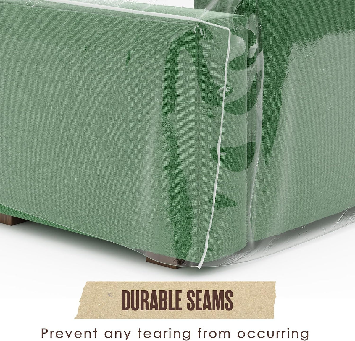 Plastic Couch Cover, Plastic Couch Covers for Pets, Cats, 84.5x40 x 36 IN