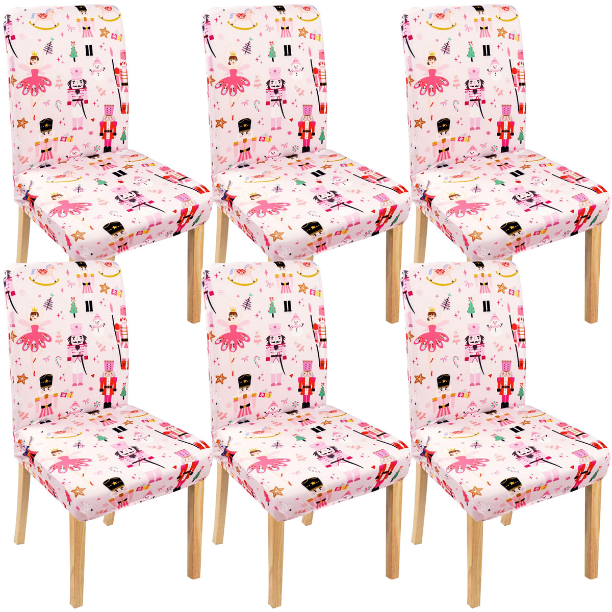 Halloween Chair Covers Set of 4, Fall Pumpkin Black/White Buffalo Plaid Chairs Slipcover for Dining Room, Removable Washable Breathable Cover in the Kitchen Restaurant Holiday Decor